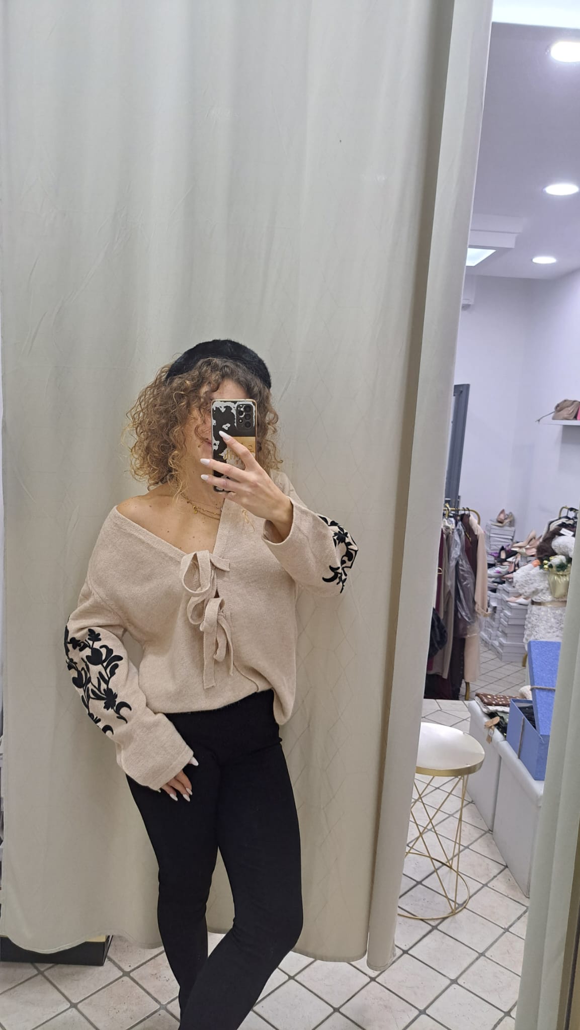 Cardigan con dettagli sulle maniche