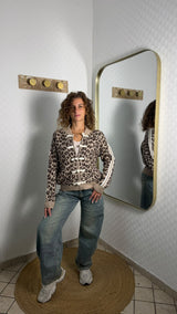 Cardigan Animalier