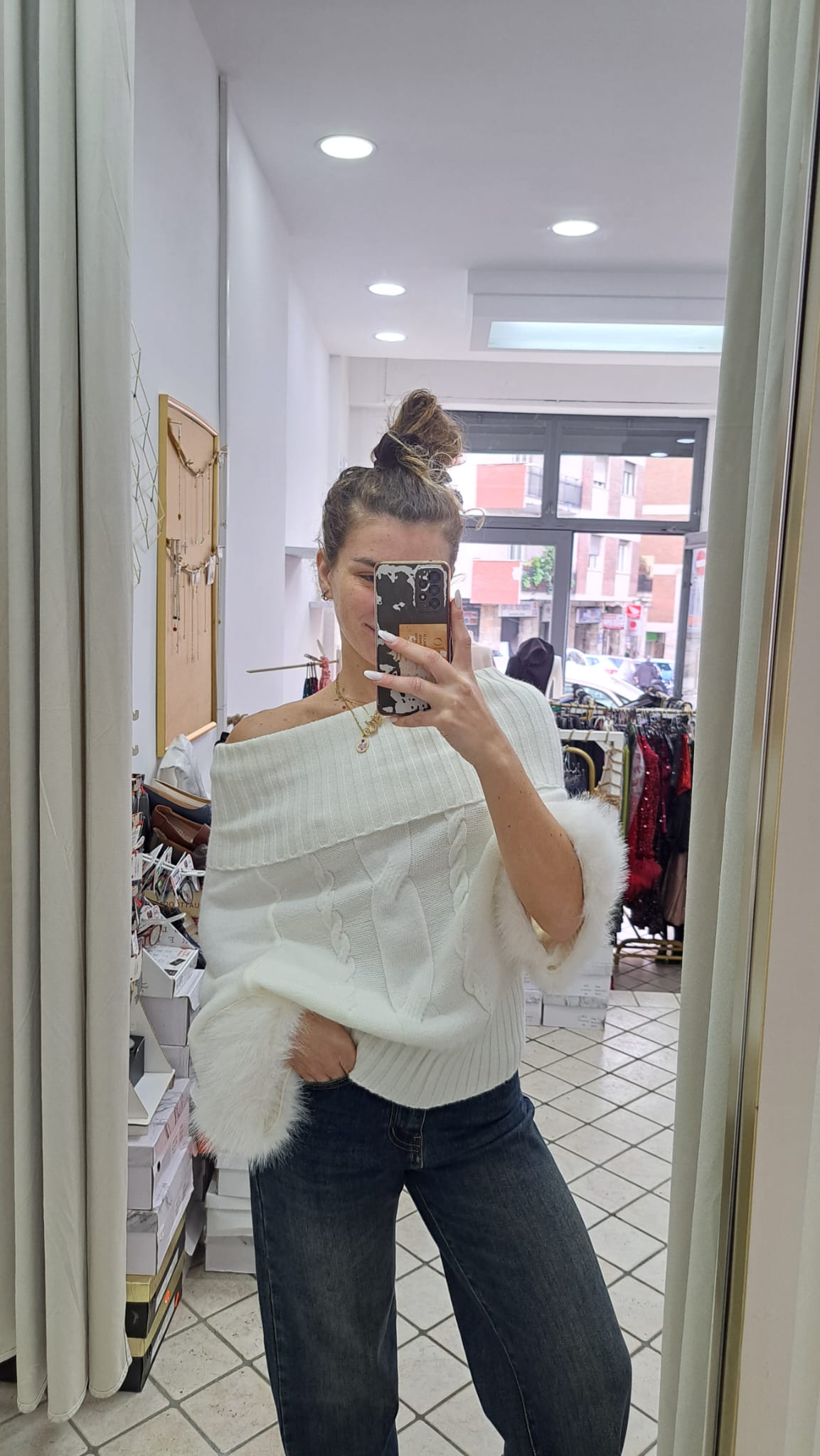 Maglione doppia vestibilità