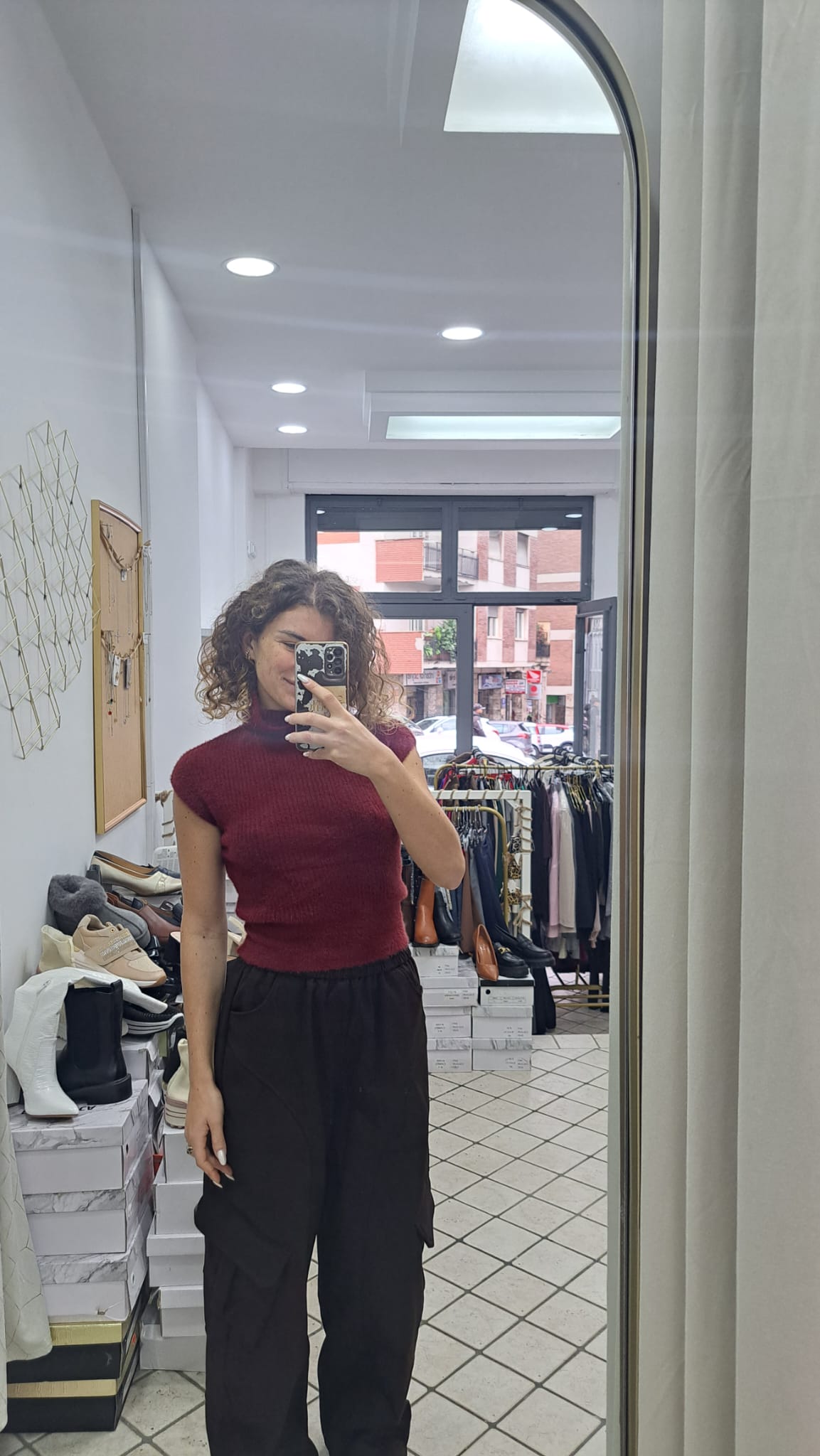 Pantalone Cargo felpato