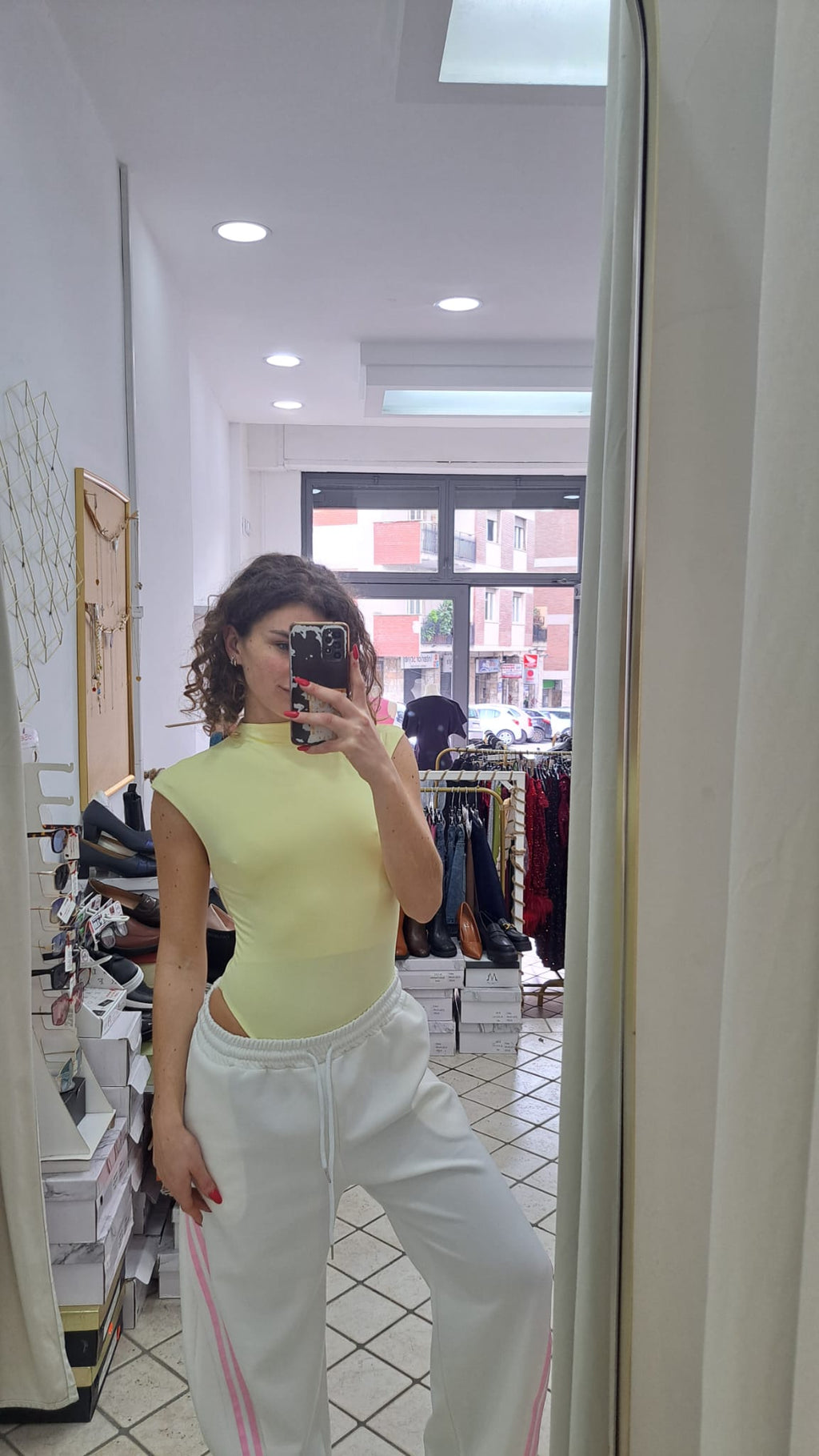 Body con mezzo scollo sulla schiena