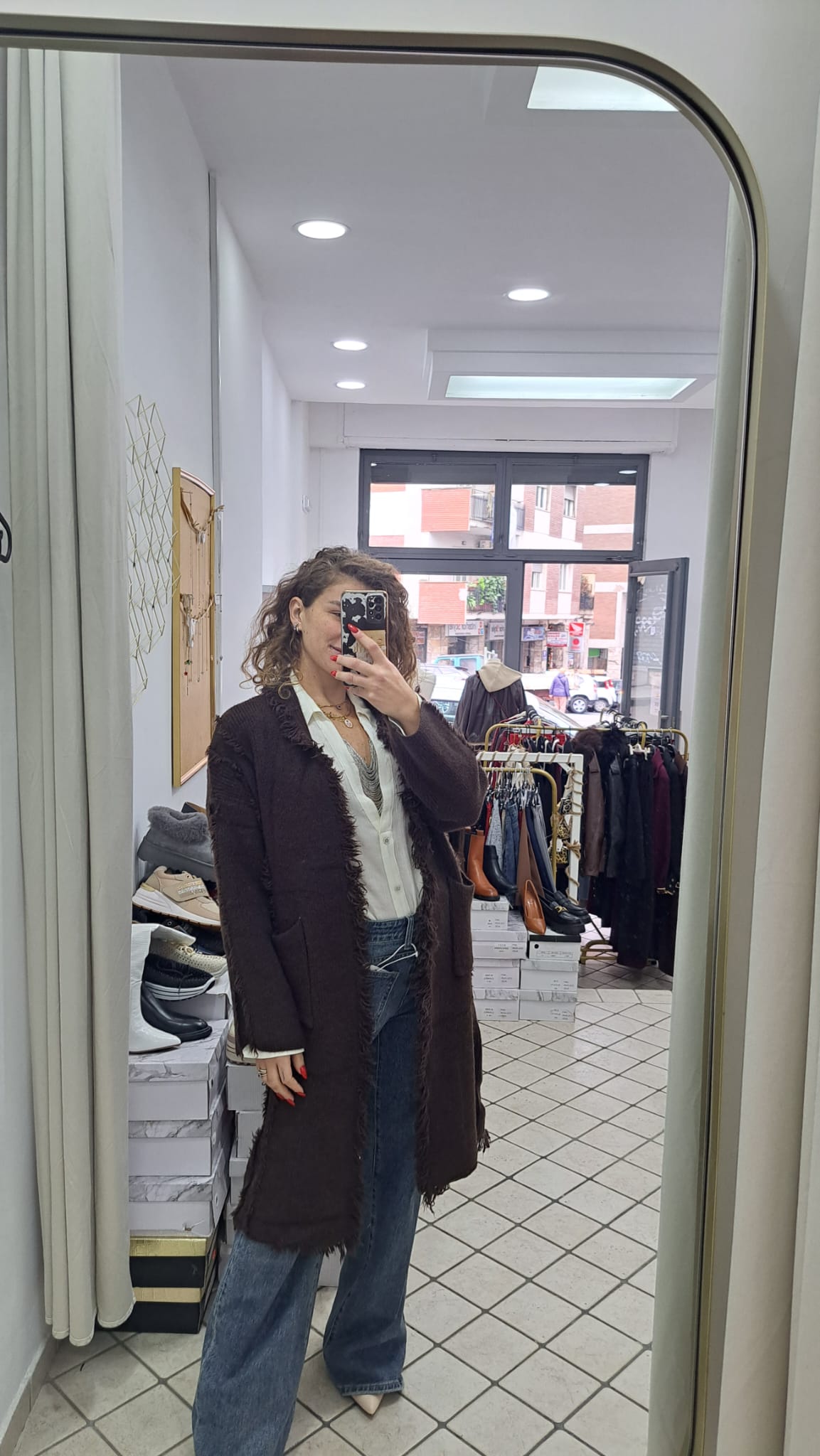 Cardigan lungo