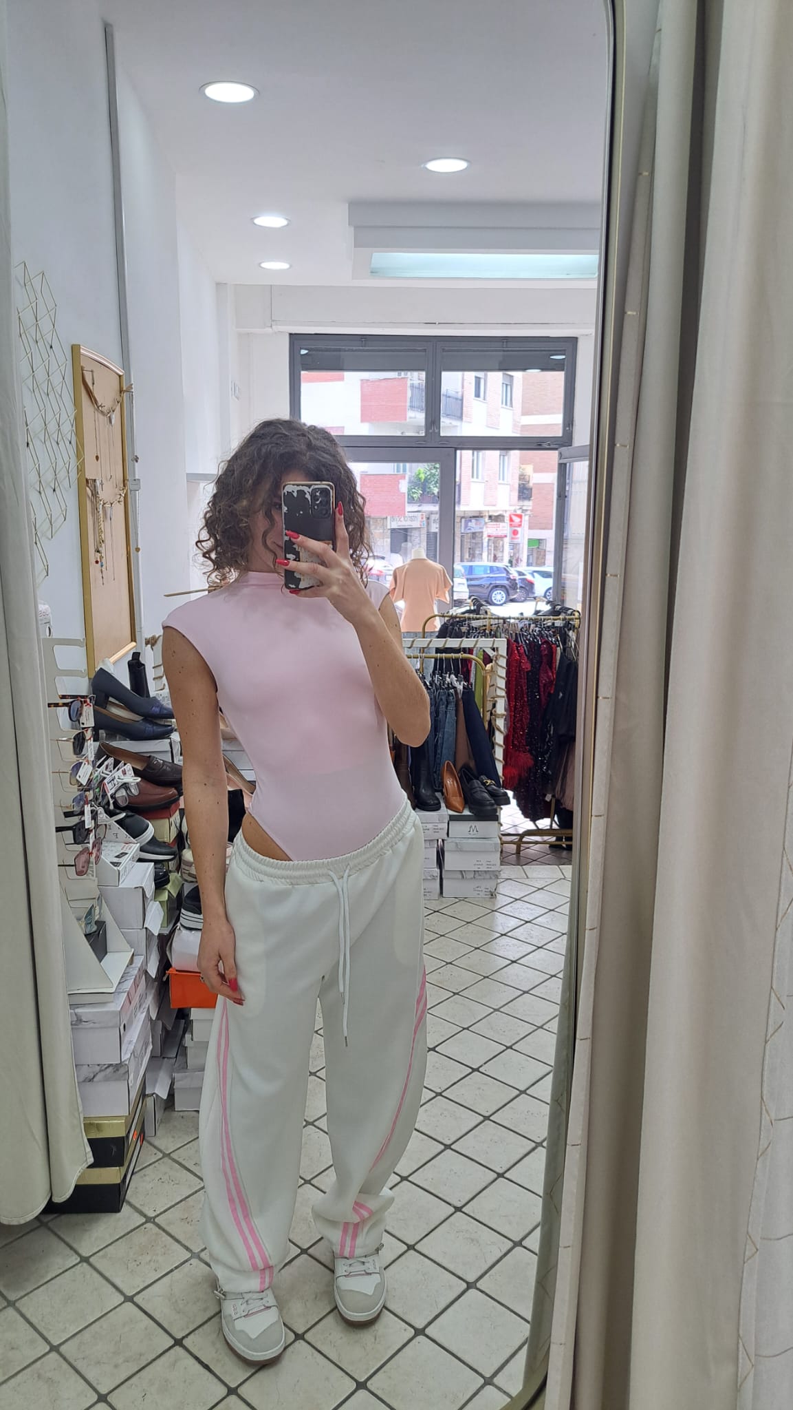 Body con mezzo scollo sulla schiena