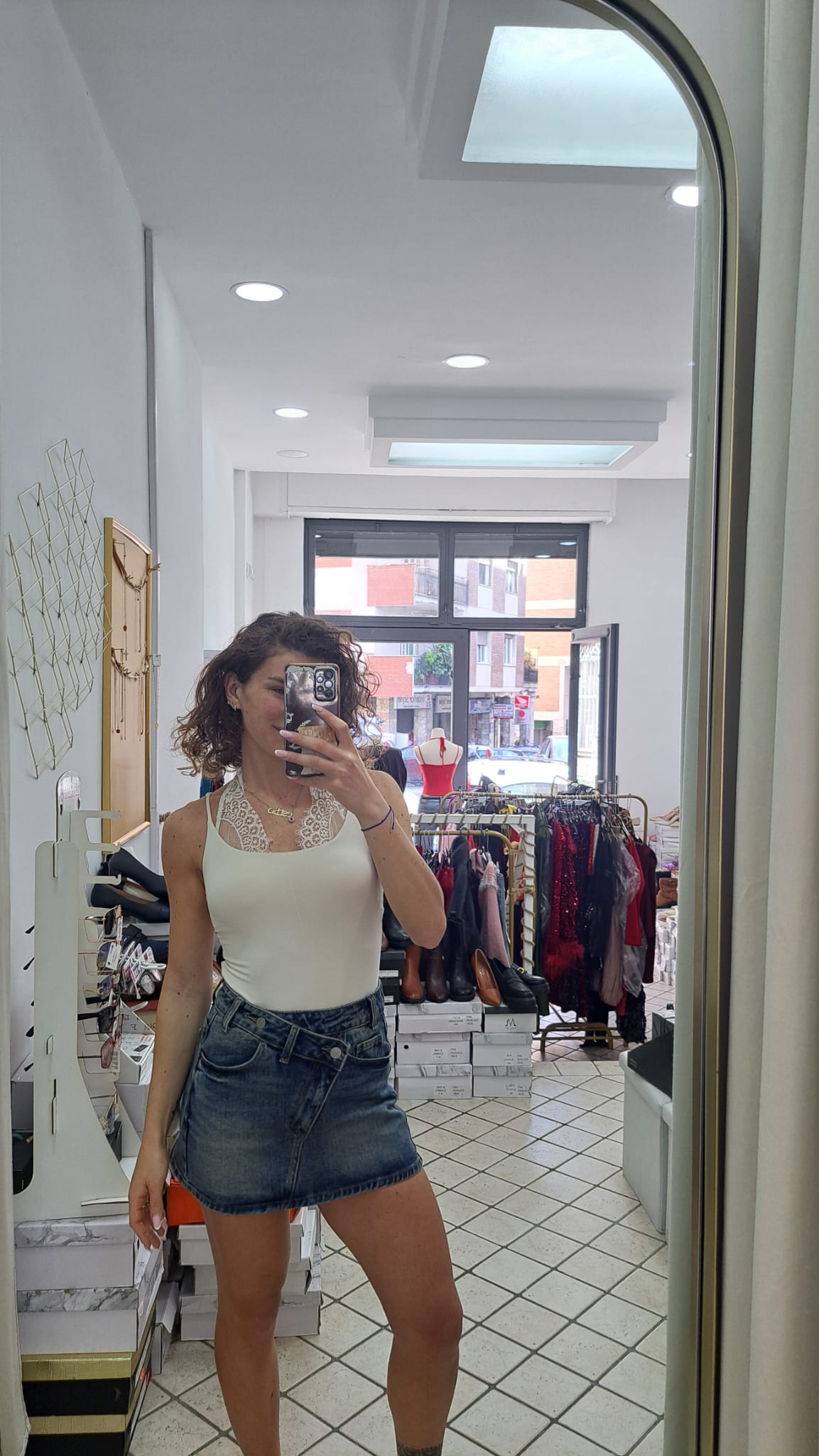Body con dettaglio merlettato