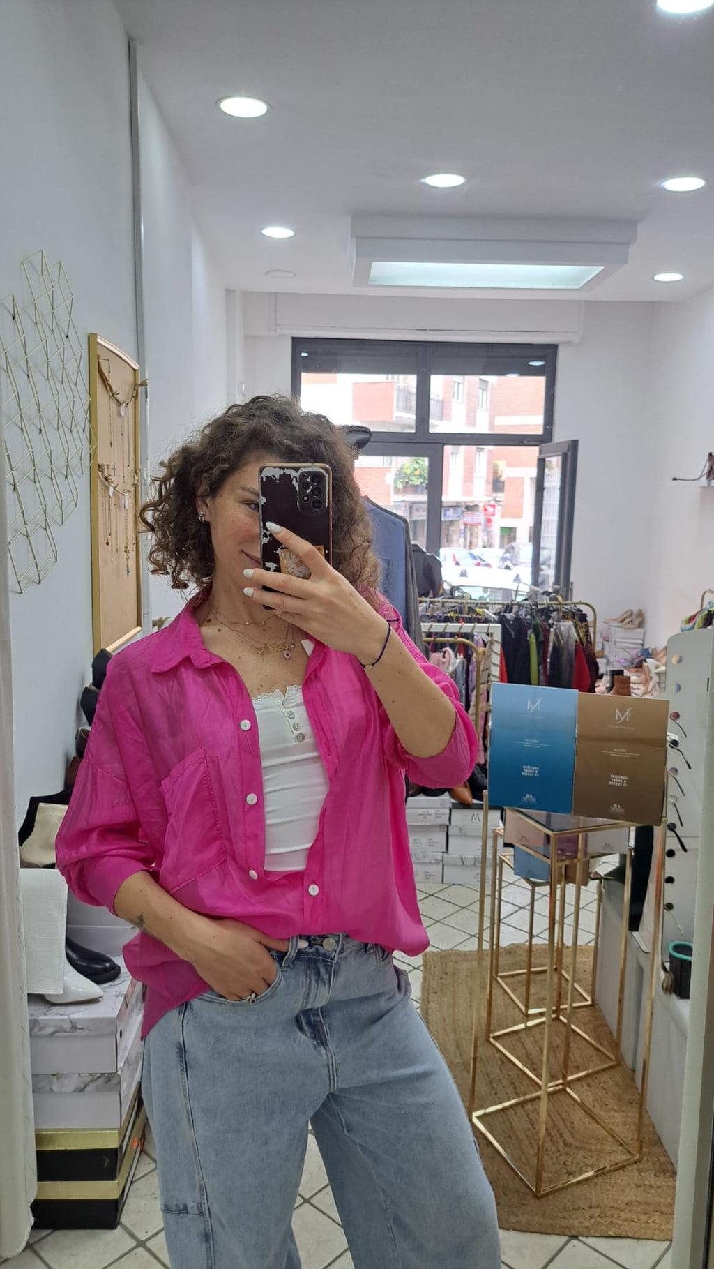 Camicia velata
