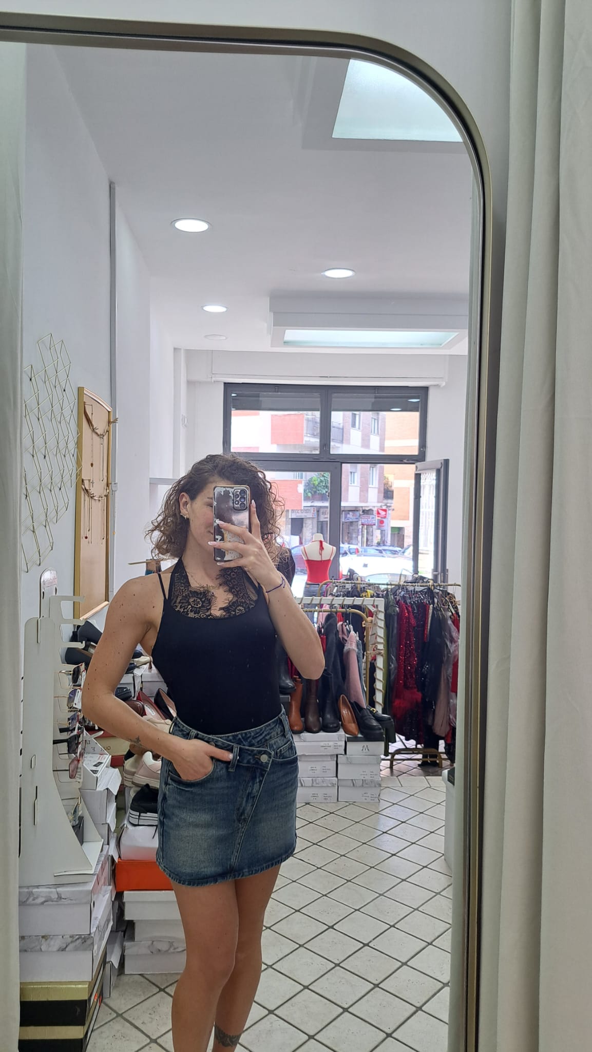 Body con dettaglio merlettato