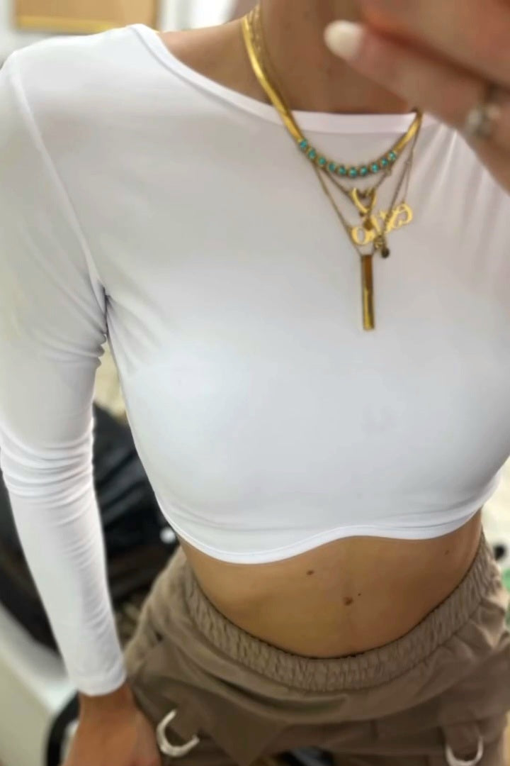 Maglietta Crop Magda