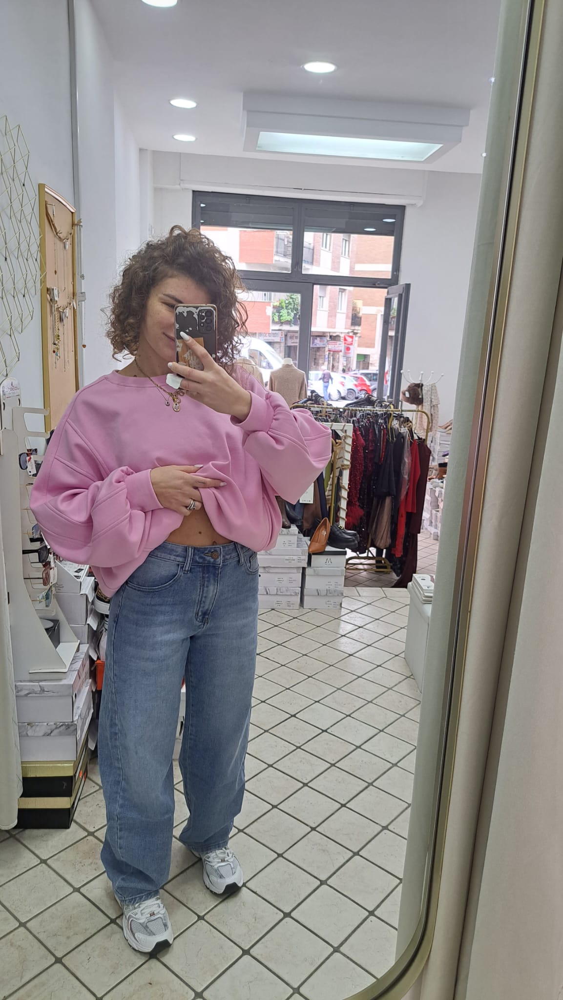 Jeans balloon chiaro