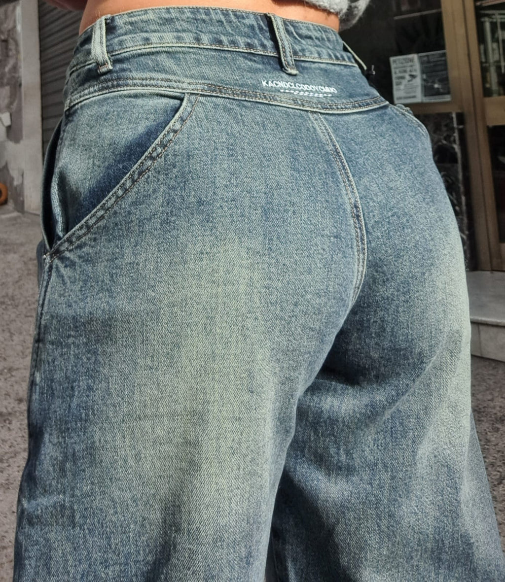 Jeans denim sfumato