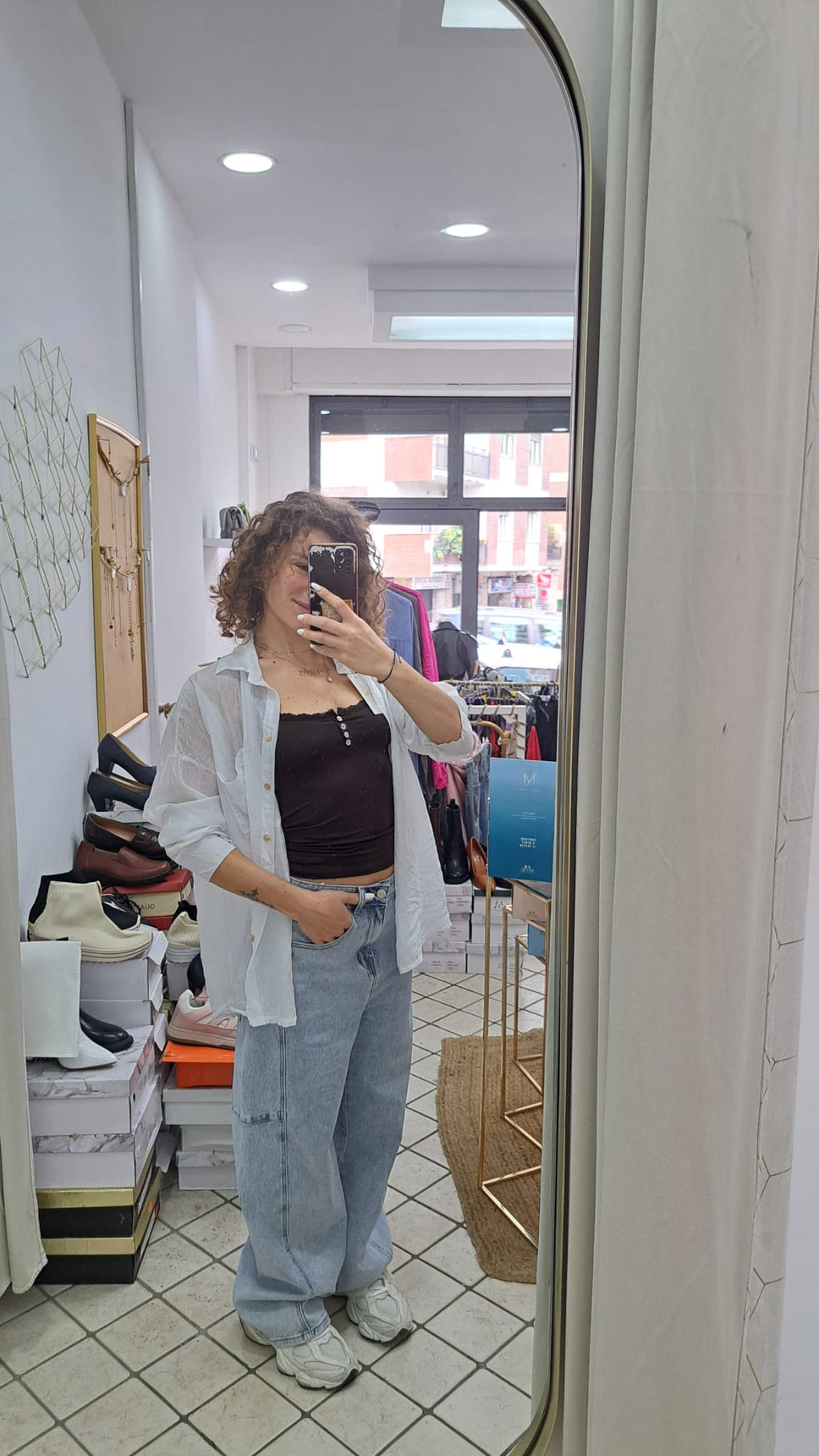Camicia velata