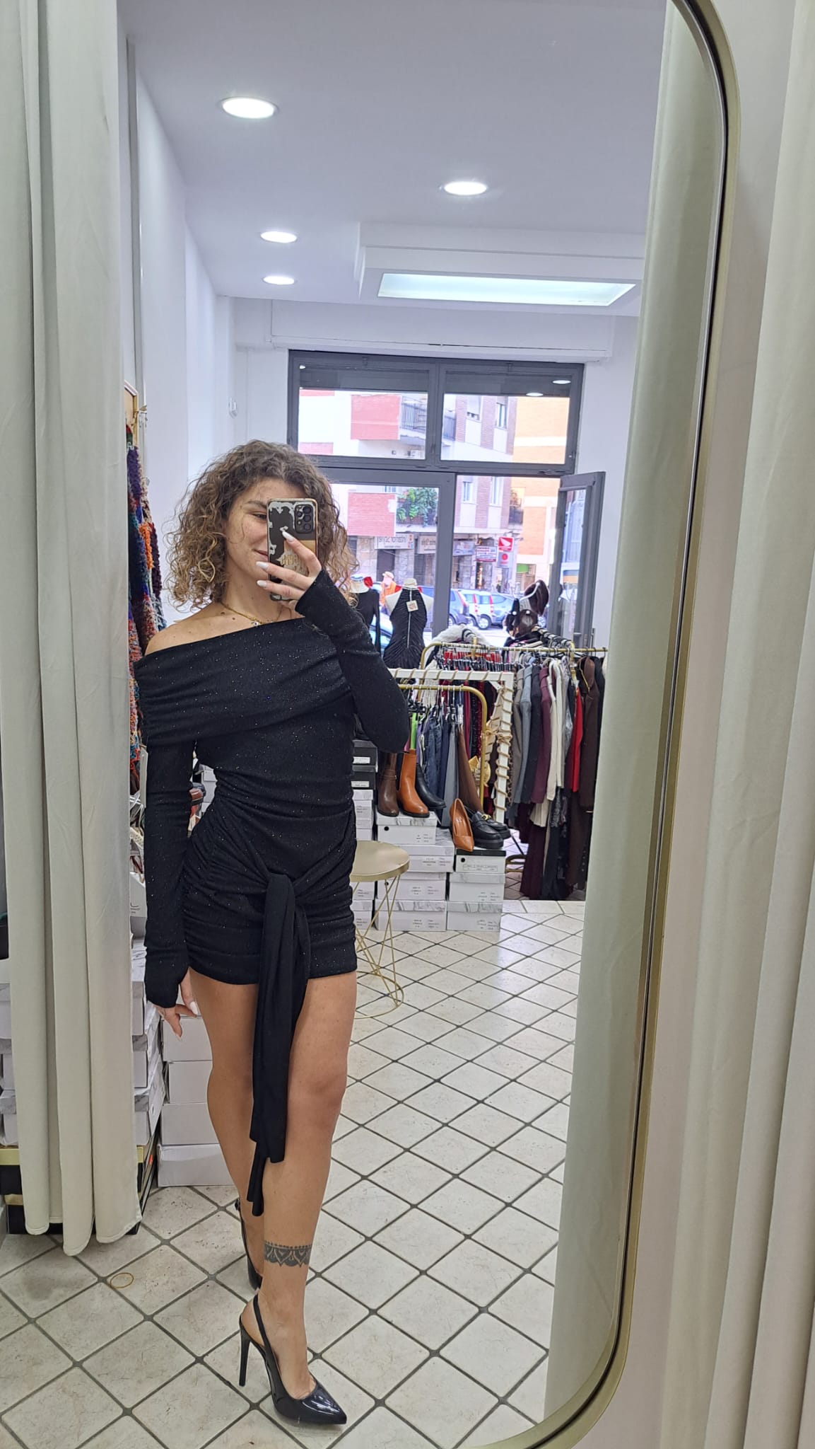 Vestito brillantinato