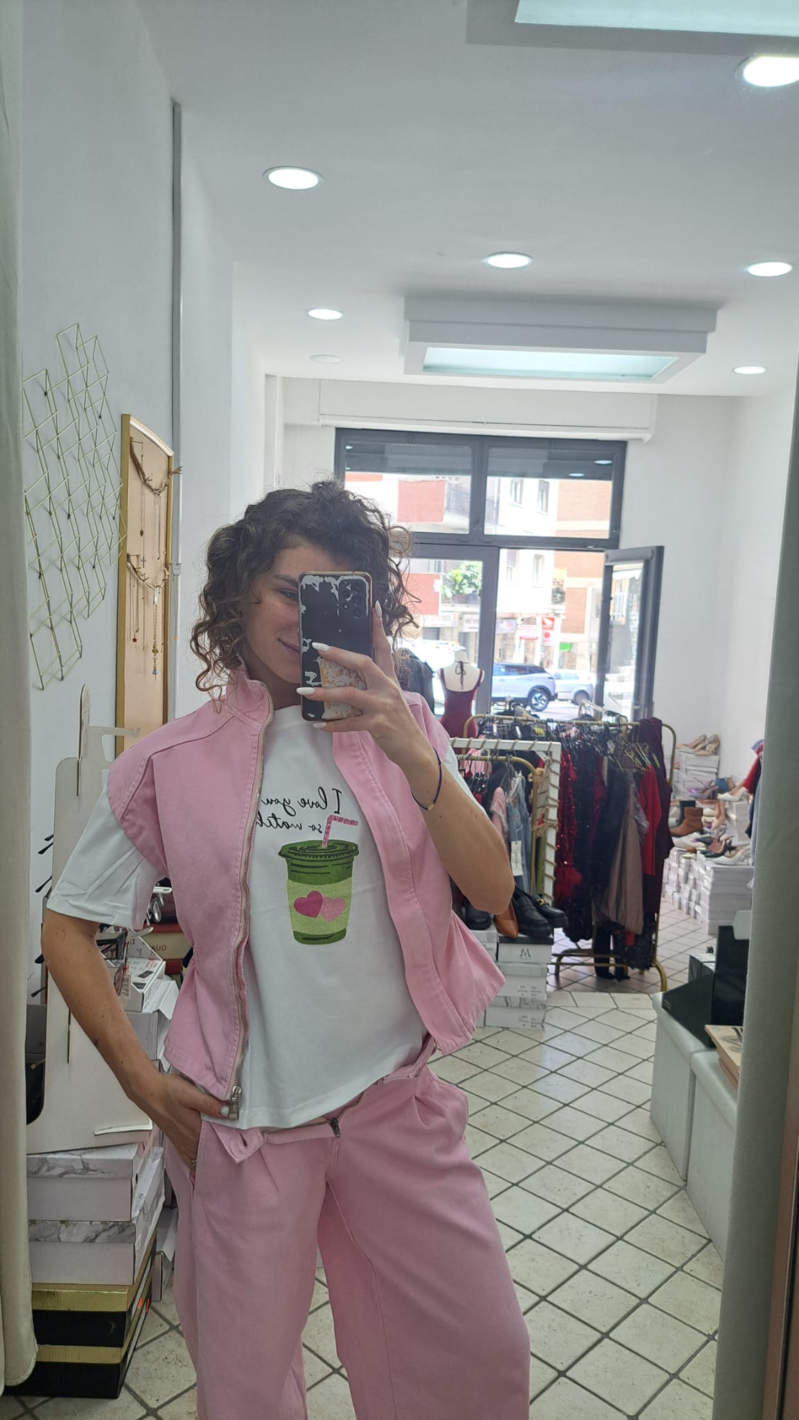 Maglia Lumina con matcha