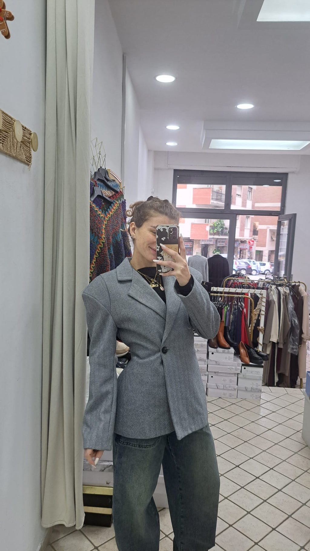 Giacca a unico bottone