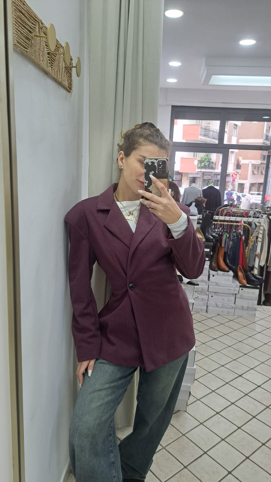 Giacca a unico bottone