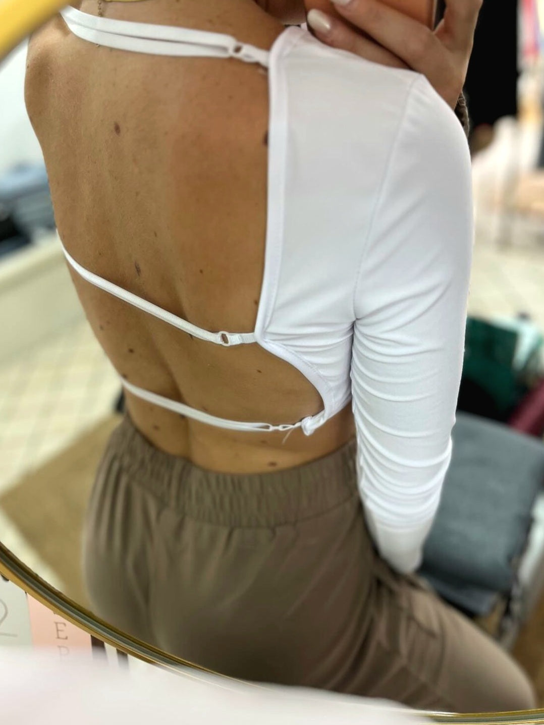 Maglietta Crop Magda