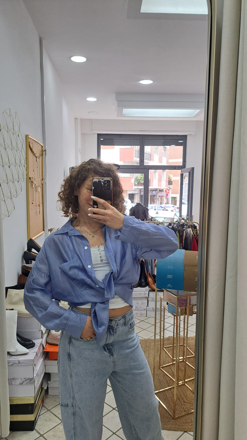Camicia velata